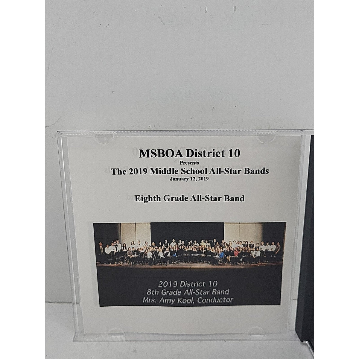MSBOA District 10 Middle School All-Star Bands CD