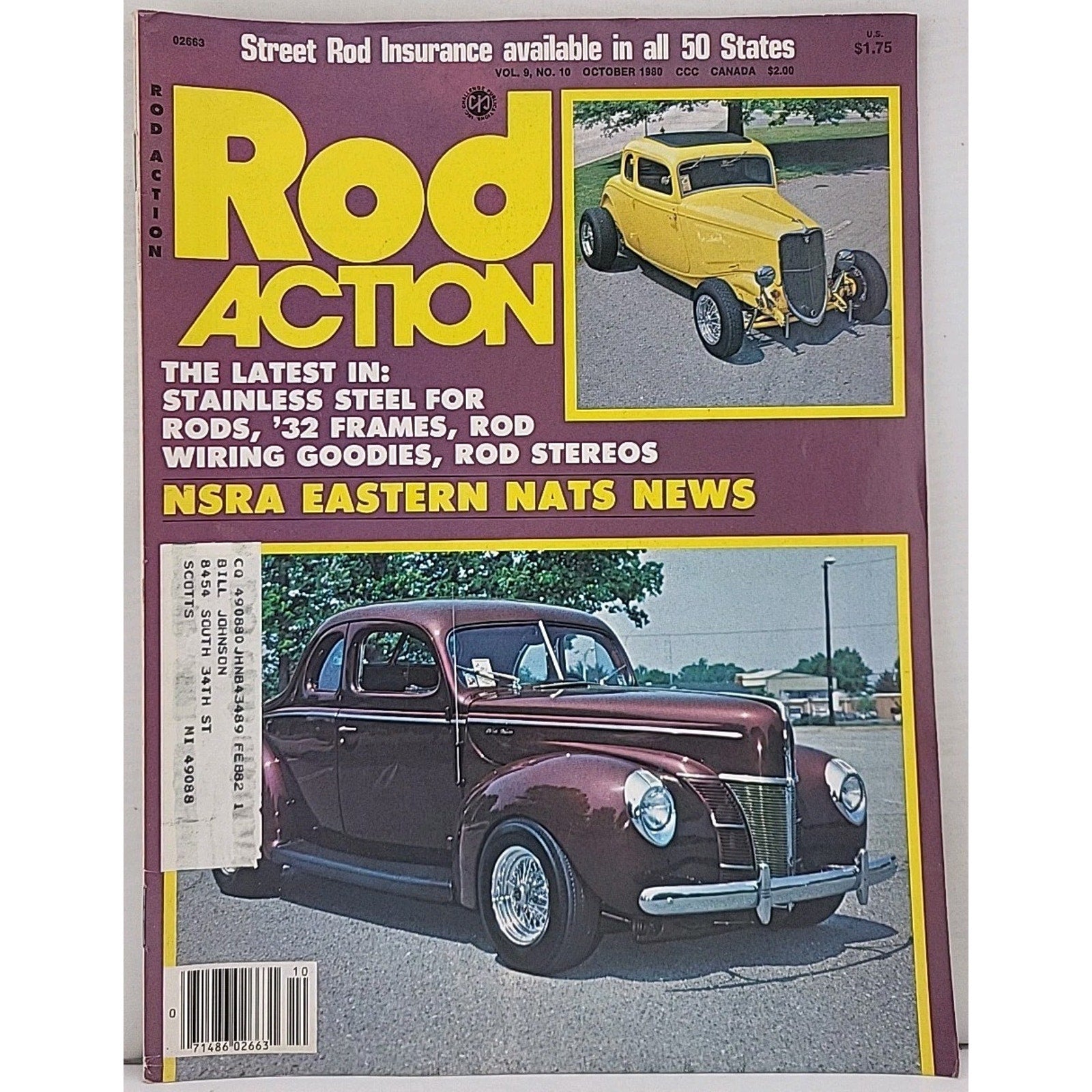 Rod Action Magazine - October 1980 - Vol. 9 No. 10