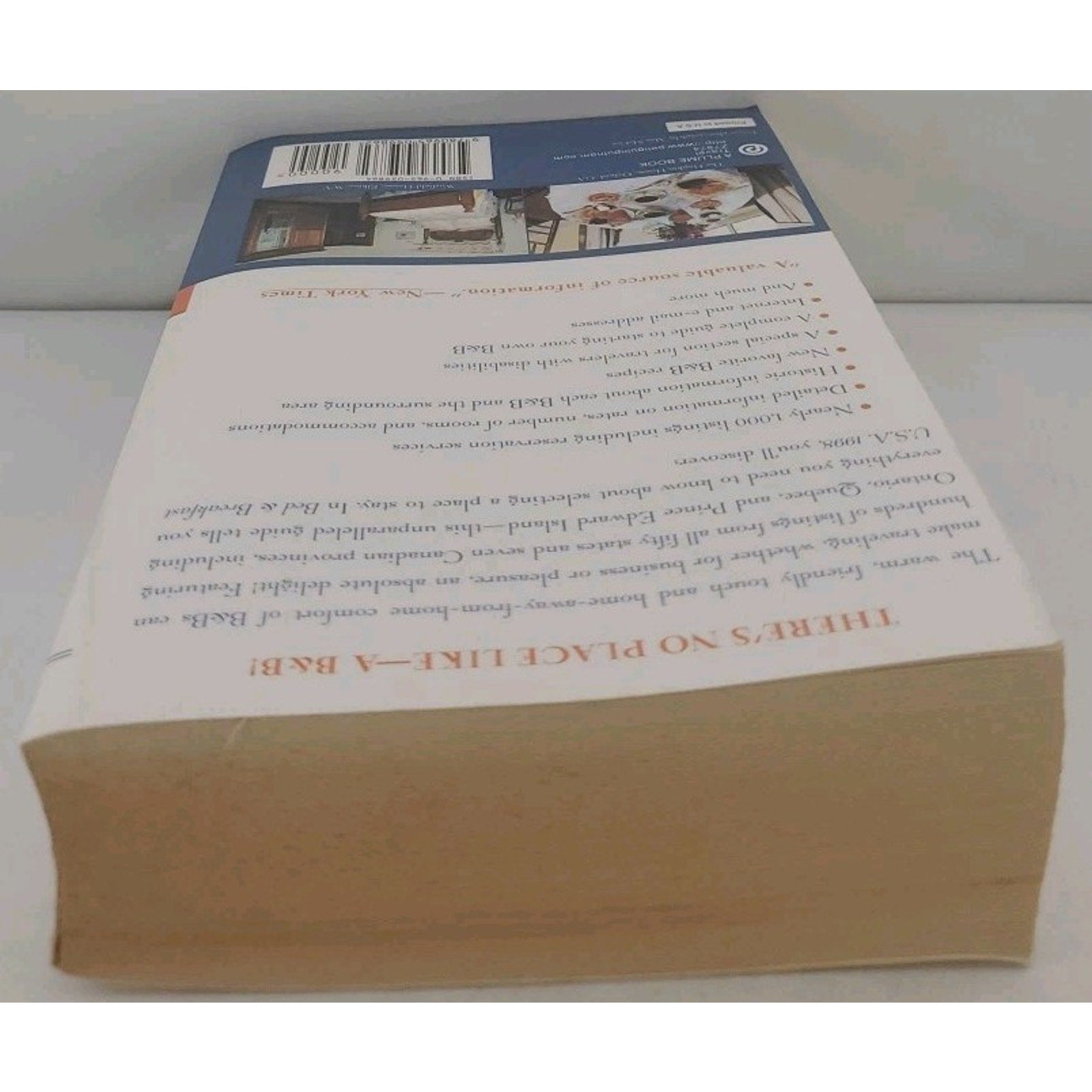 Bed and Breakfast U.S.A. 1998 Paperback Peggy Ackerman