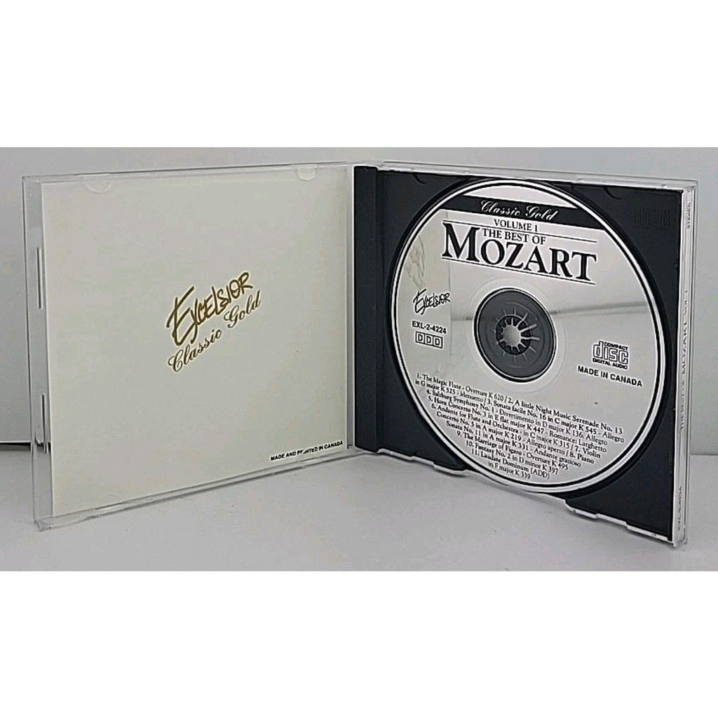 Mozart The Best Of Wolfgang Amadeus Mozart: Volume 1 Classical CD 1993 11 TRACKS