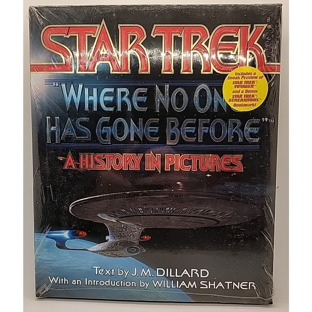 Where No One Has Gone Before by J. M. Dillard (1994, Hardcover)