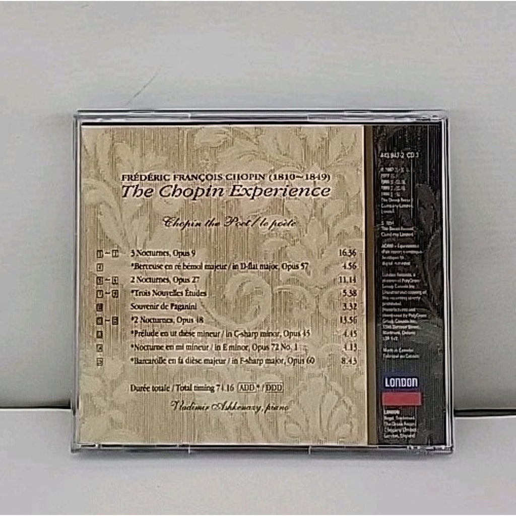 Experience by Vladimir Ashkenazy Vol III (CD)
