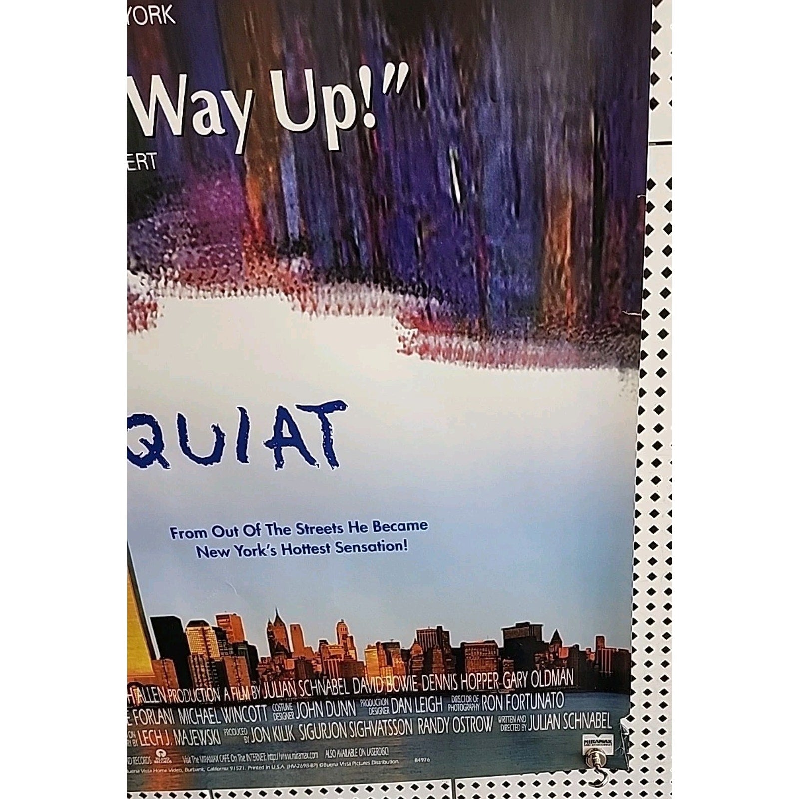 1996 Basquiat 27x40 Promo Movie Poster NH PB37