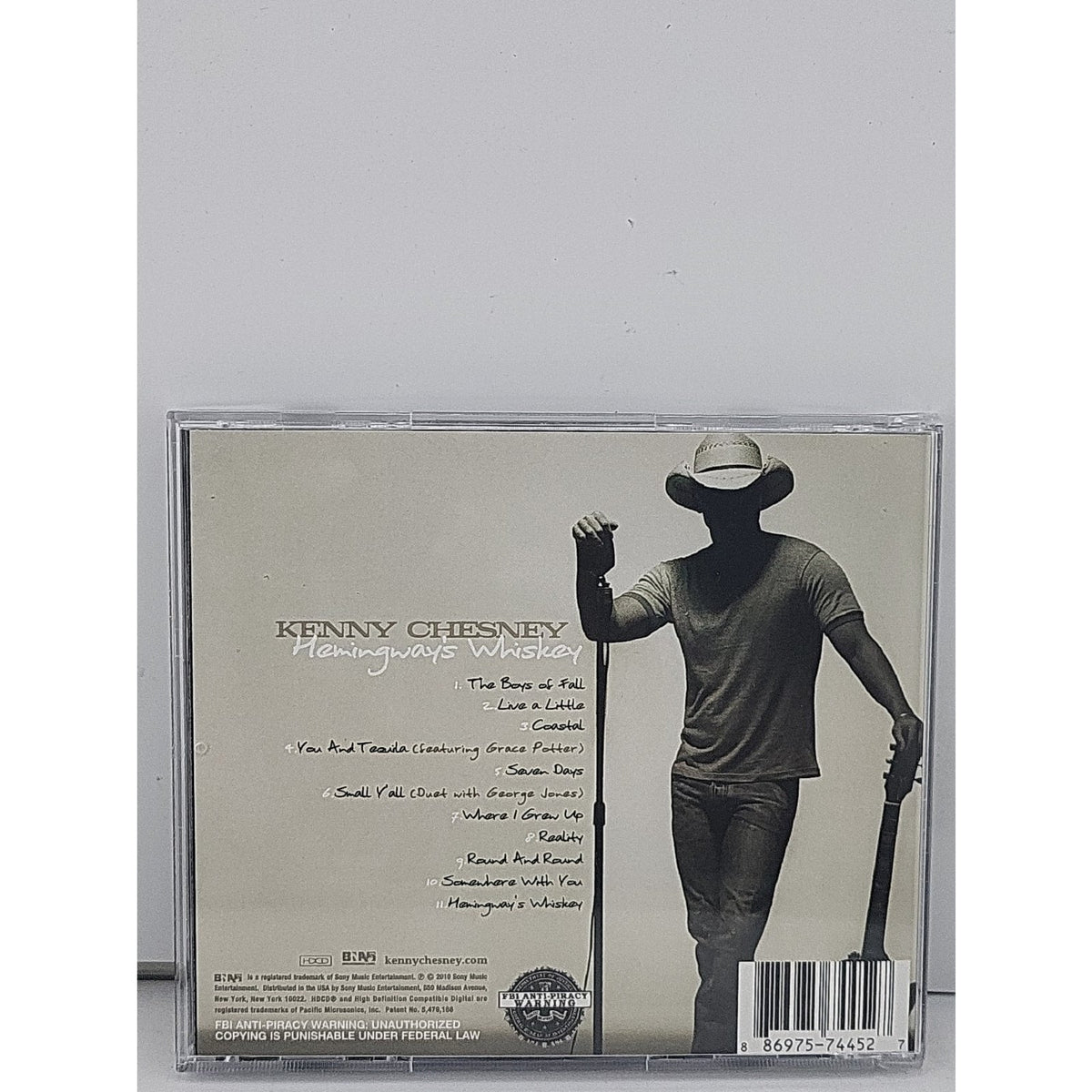 Hemingway's Whiskey by Kenny Chesney (CD, 2010)