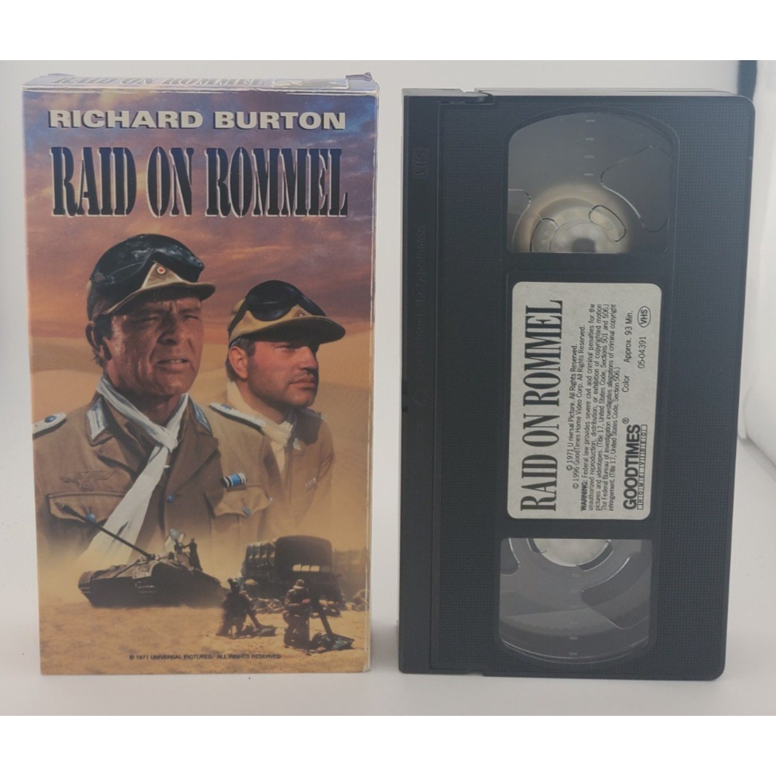 Raid on Rommel (VHS)
