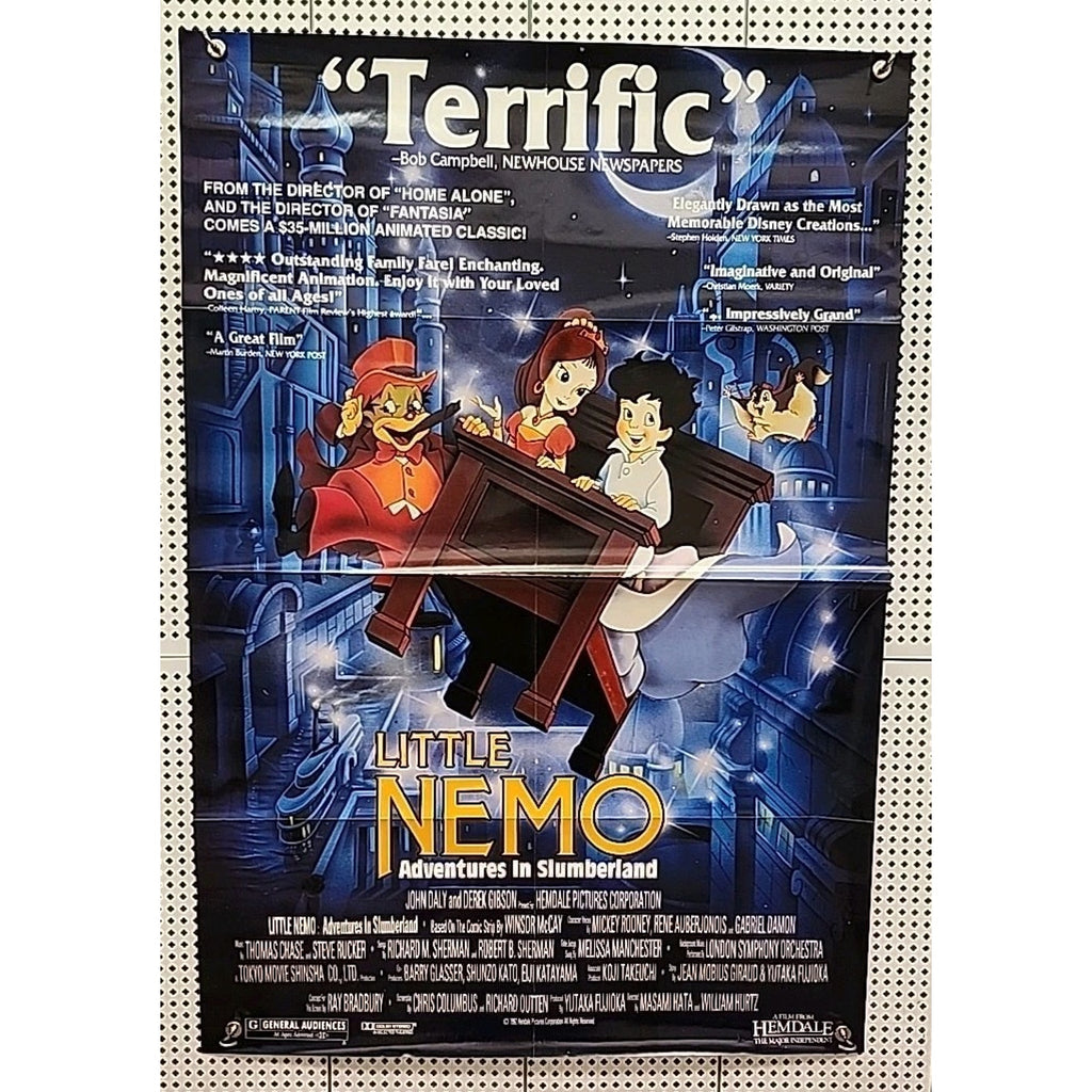 Little Nemo Movie Poster Original 27x40