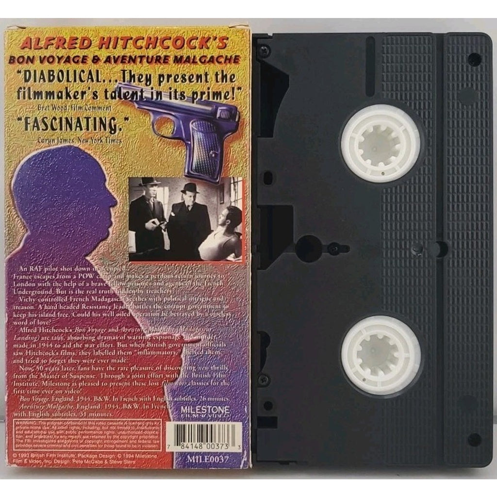 Bon Voyage Aventure Malgache (VHS, 1994)
