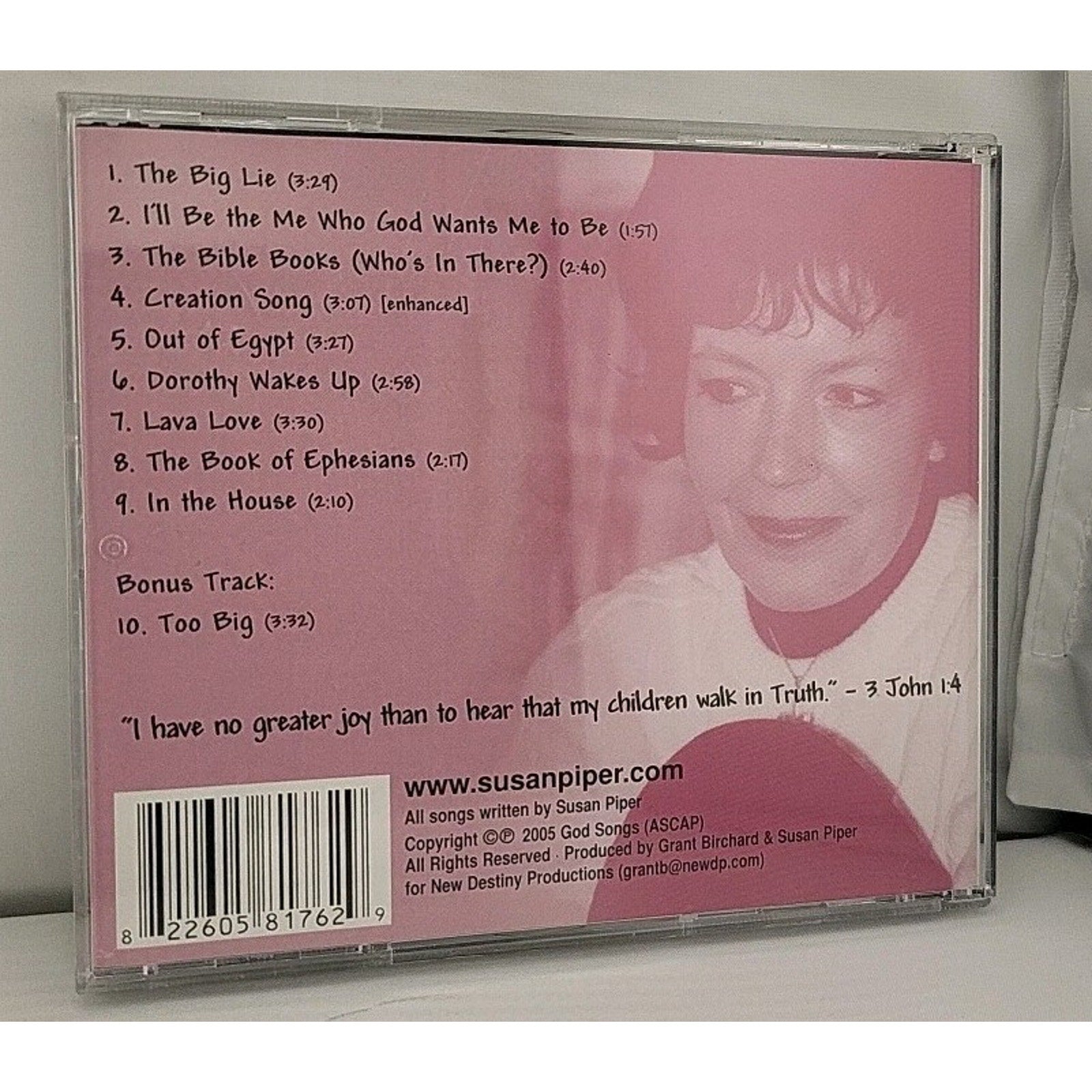 Susan Piper - I'll Be the Me Who God Wants Me to Be (CD)