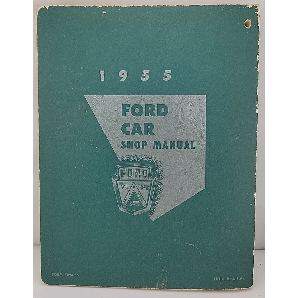 1955 Ford Passenger Car & Thunderbird Shop Manual