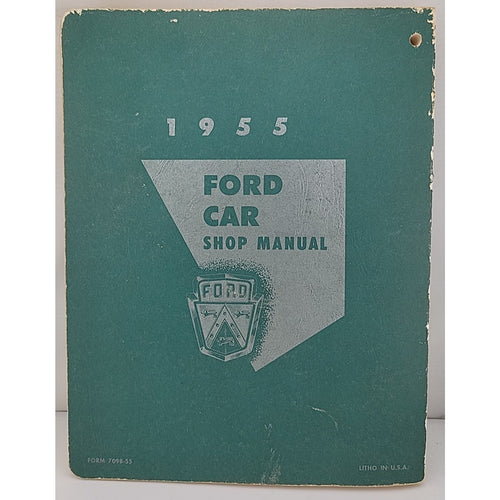 1955 Ford Passenger Car & Thunderbird Shop Manual