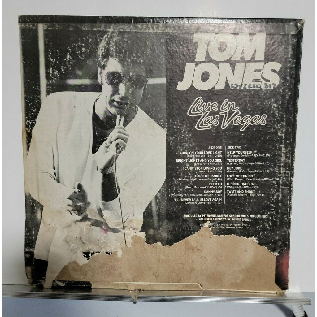 Tom Jones – Live In Las Vegas (Vinyl)