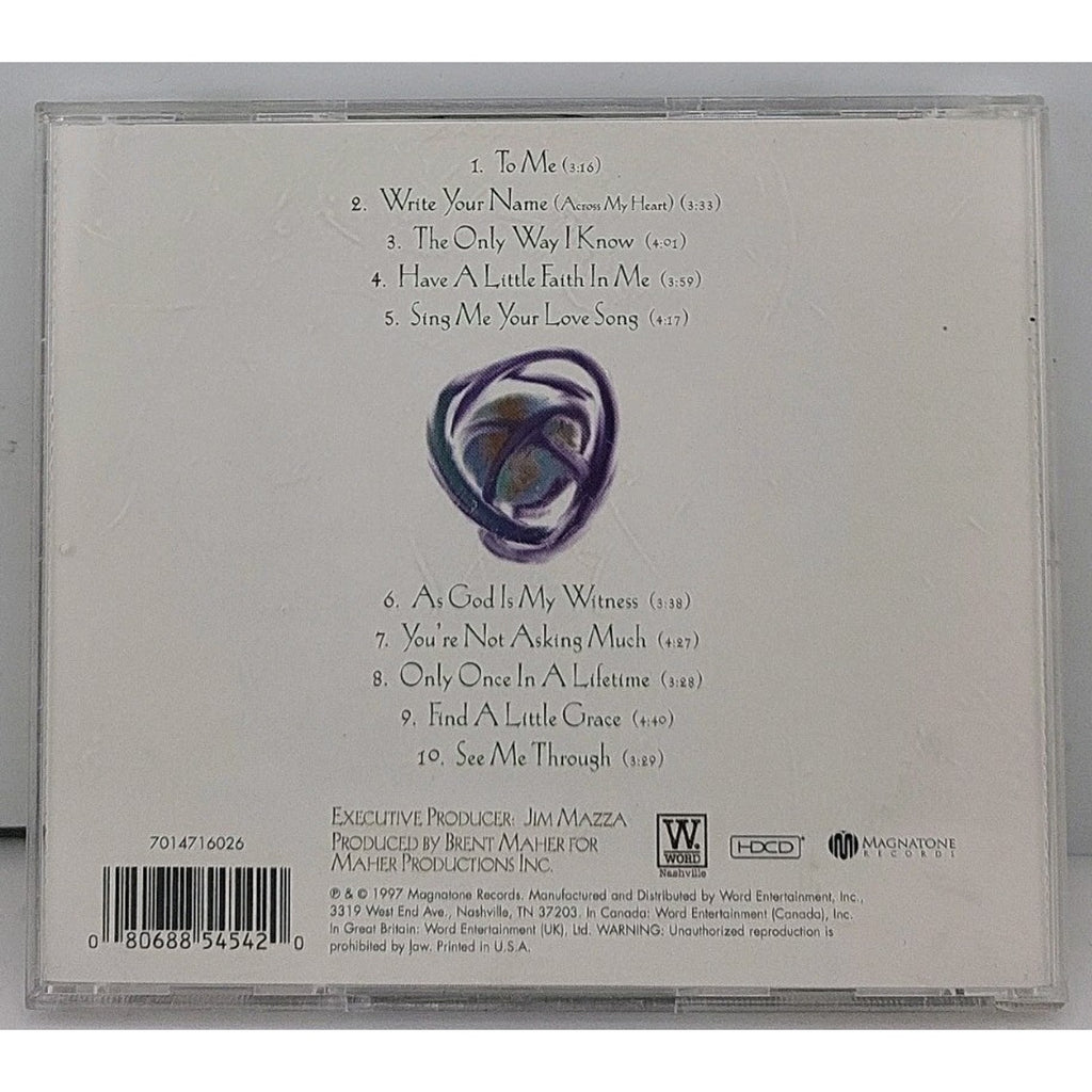 Across My Heart By Kenny Rogers (CD, 1997, Word Nashville)