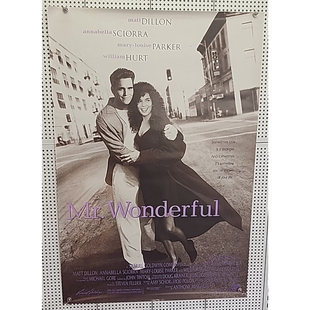 Mr Wonderful Movie Poster Original One Sheet 27" x 40" Rolled Matt Dillon 1993