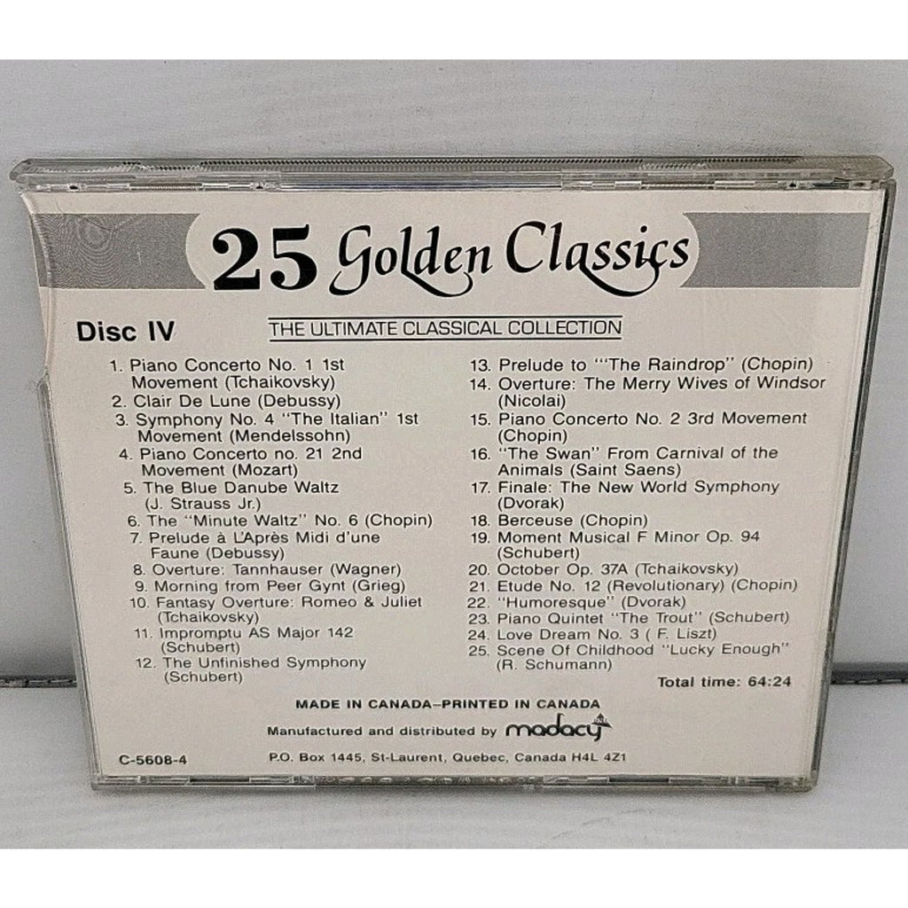 25 Golden Classics: The Ultimate Classical Collection Vol. 4 (CD)