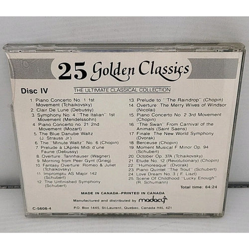 25 Golden Classics: The Ultimate Classical Collection Vol. 4 (CD)
