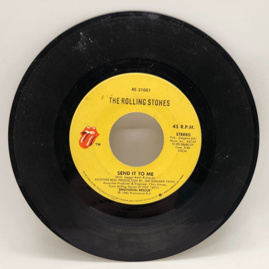 Send It to Me / She's So Cold by The Rolling Stones (Record) - RS-21001