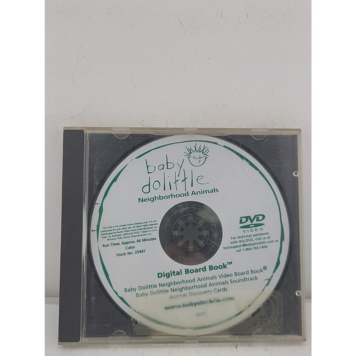 Baby Dolittle Neighborhood Animals DVD