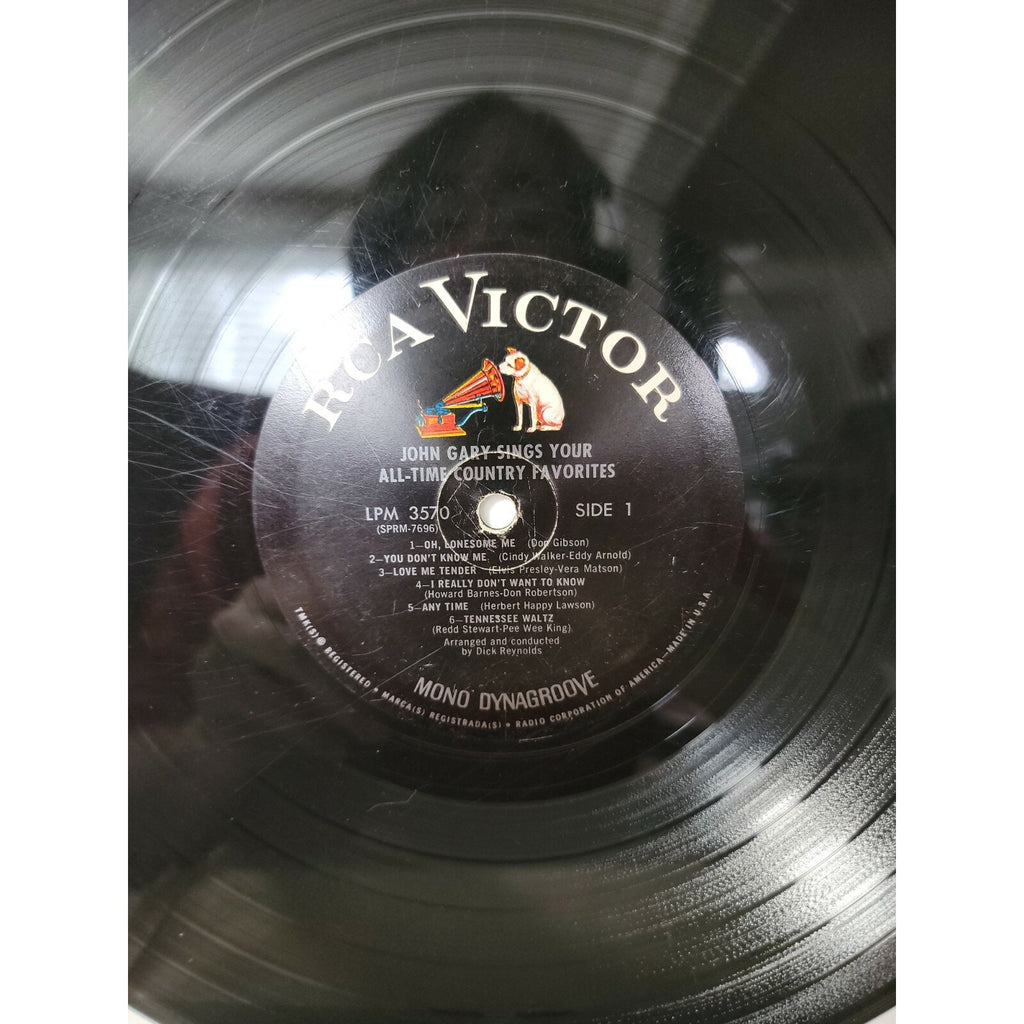 John Gary - Sings All Time Country Favorites (Vinyl)