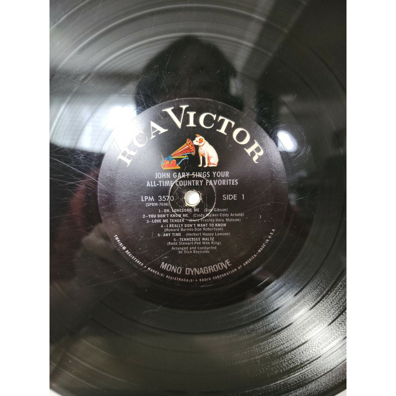 John Gary - Sings All Time Country Favorites (Vinyl)