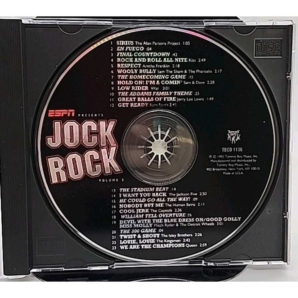 Vol. 2 Greatest Sports Anthems by Various (CD, 1995)
