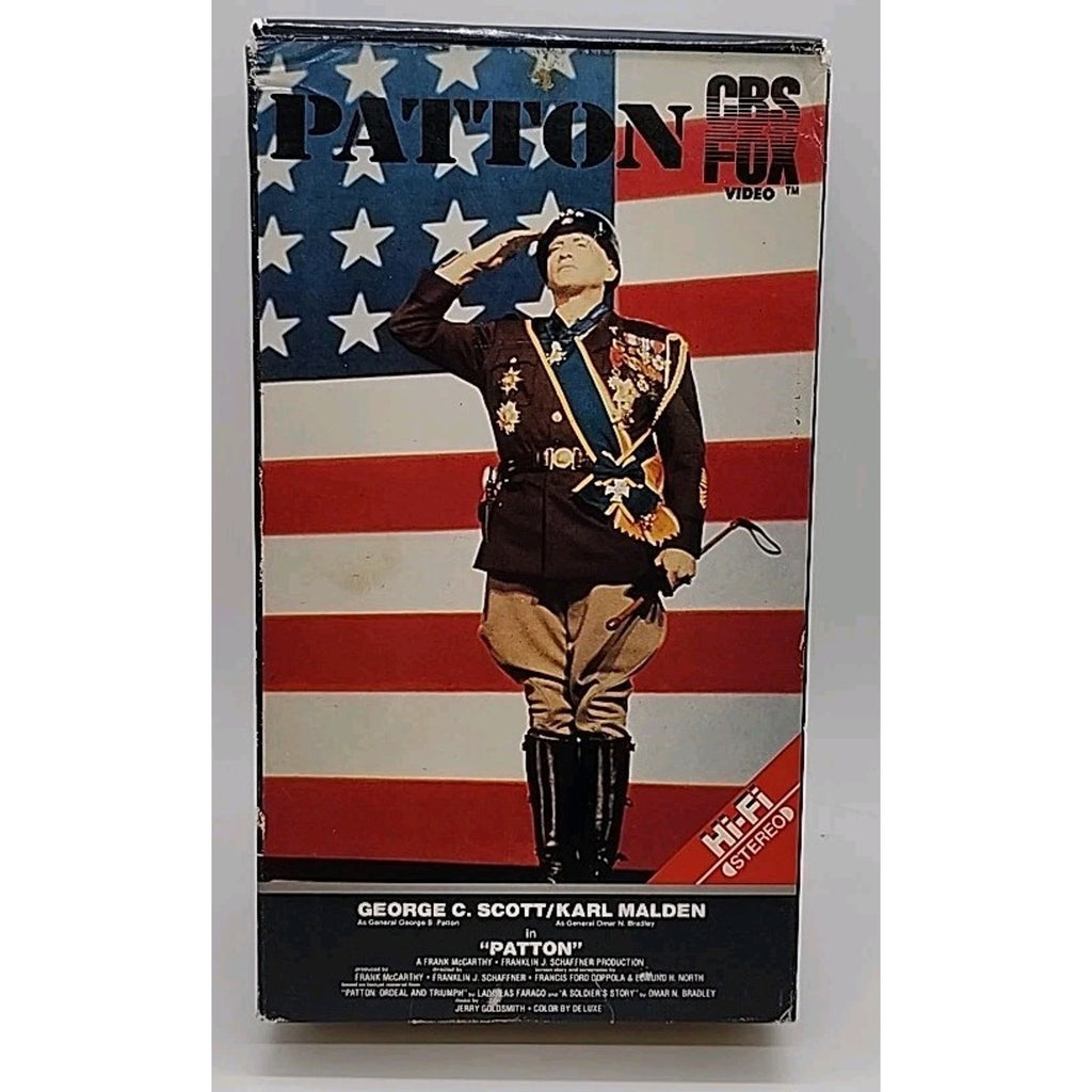 Patton (VHS, 1996, 2-Tape Set)