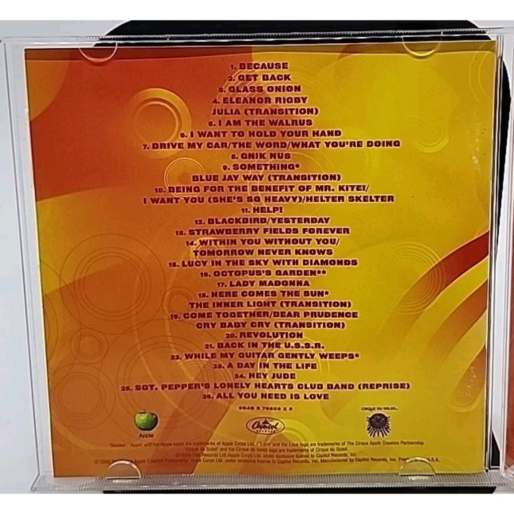 L O V E by Beatles (CD, 2006)