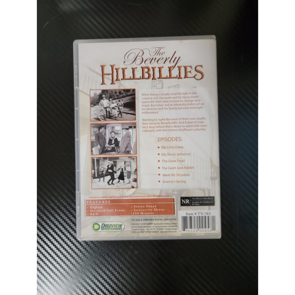 Beverly Hillbillies - Elly's First Date (DVD, Digiview) 6 Episodes