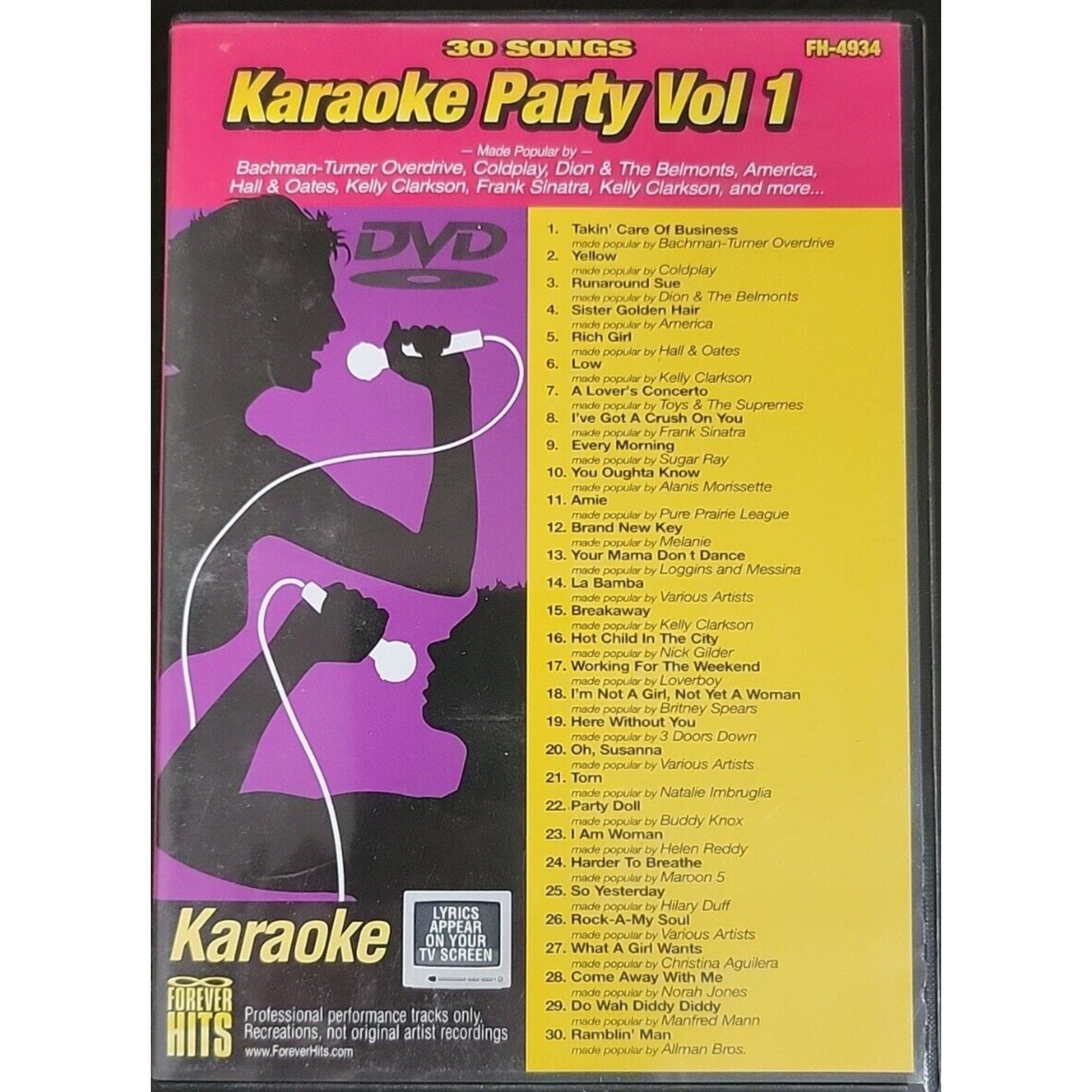 Karaoke Party Vol 1 (DVD)