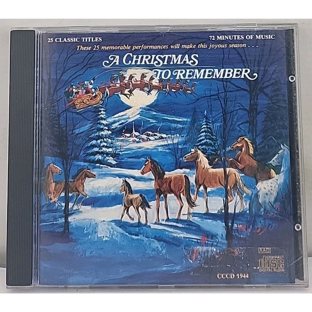 Various Artists : A Christmas To Remember CD