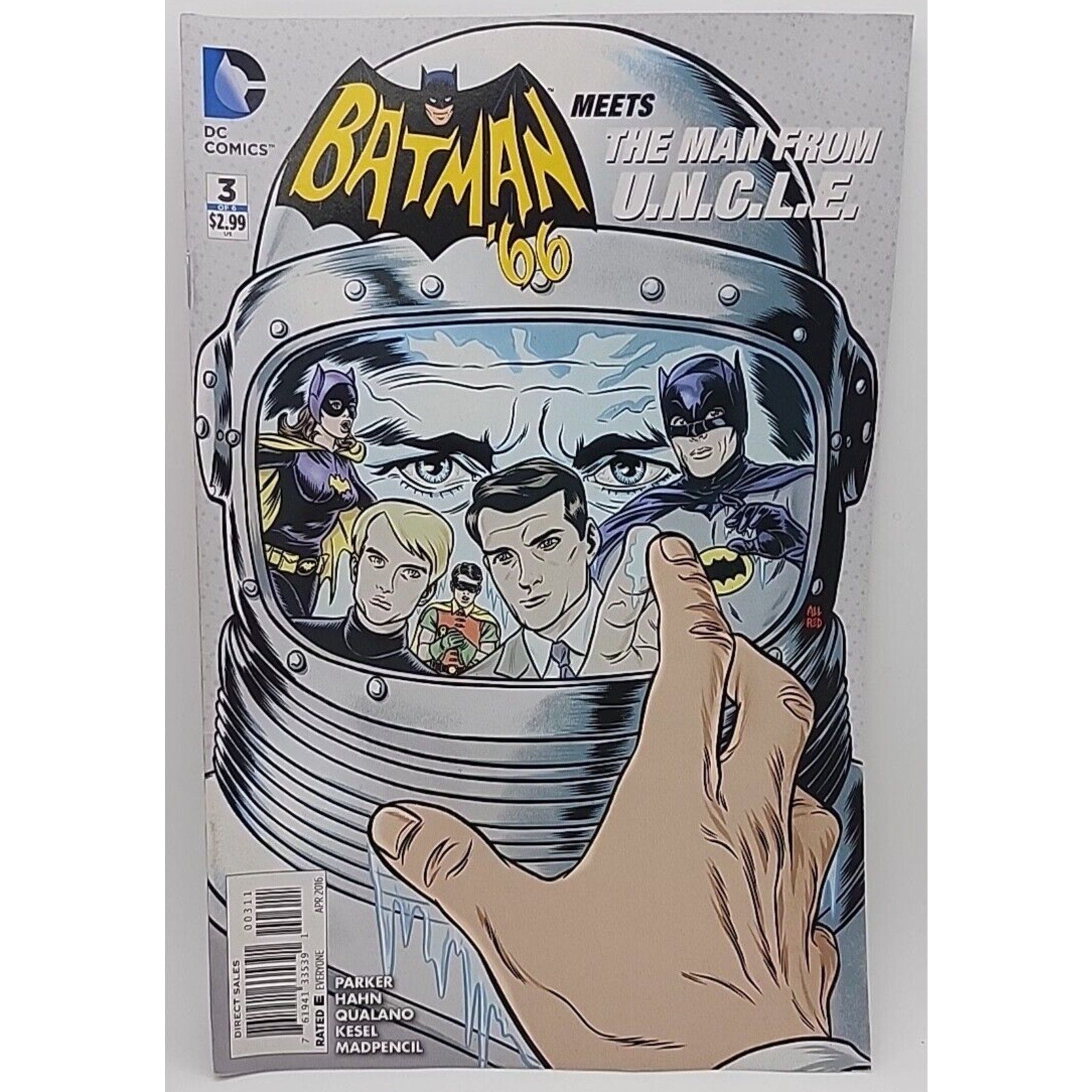 Batman '66 Meets The Man From U.N.C.L.E. #3 DC Comics 2016