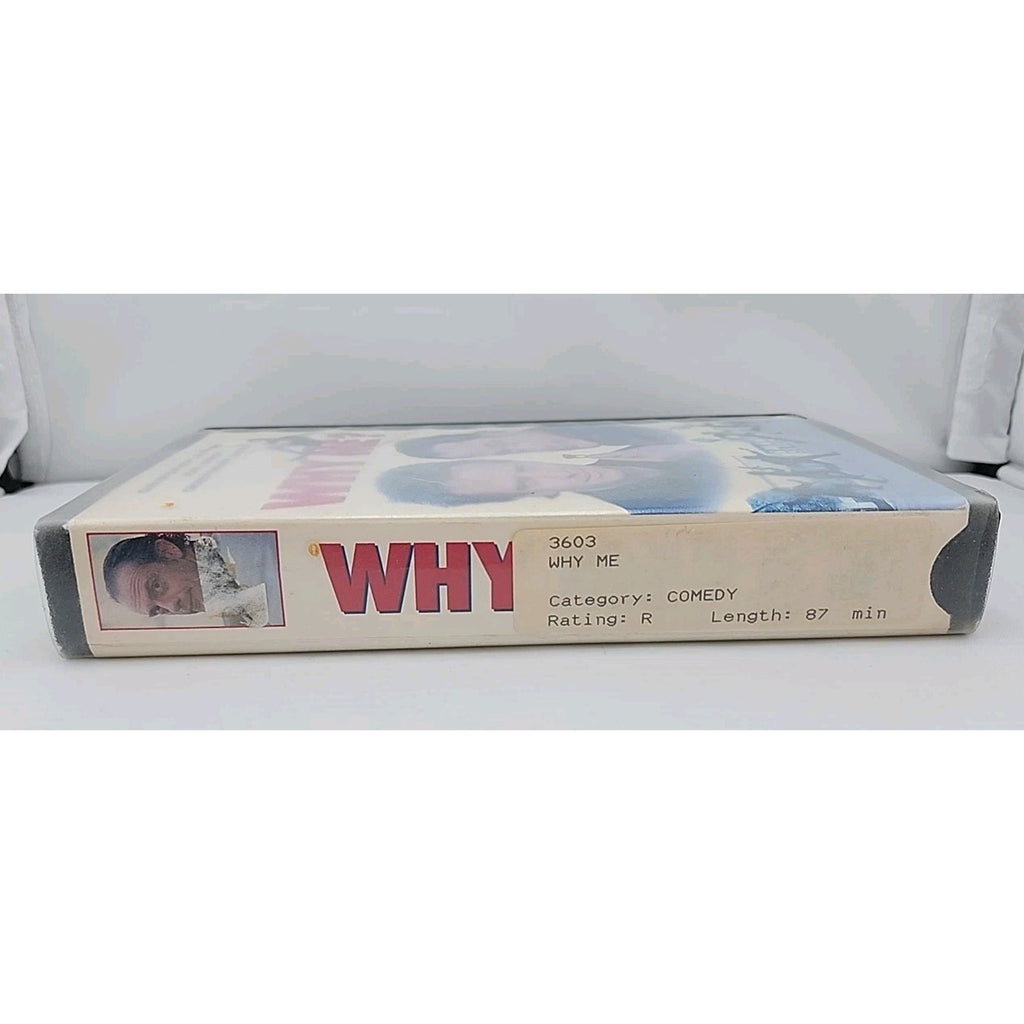 Why Me? VHS 1990 Christopher Lambert Christopher Lloyd