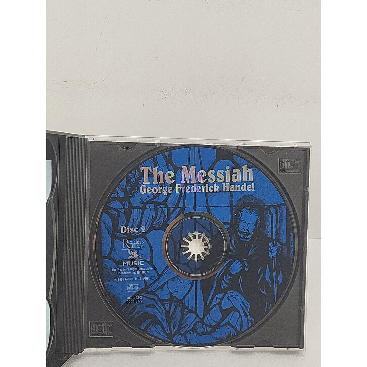 The Messiah George Frederick Handel CD 2-Disc 1996 Reader's Digest