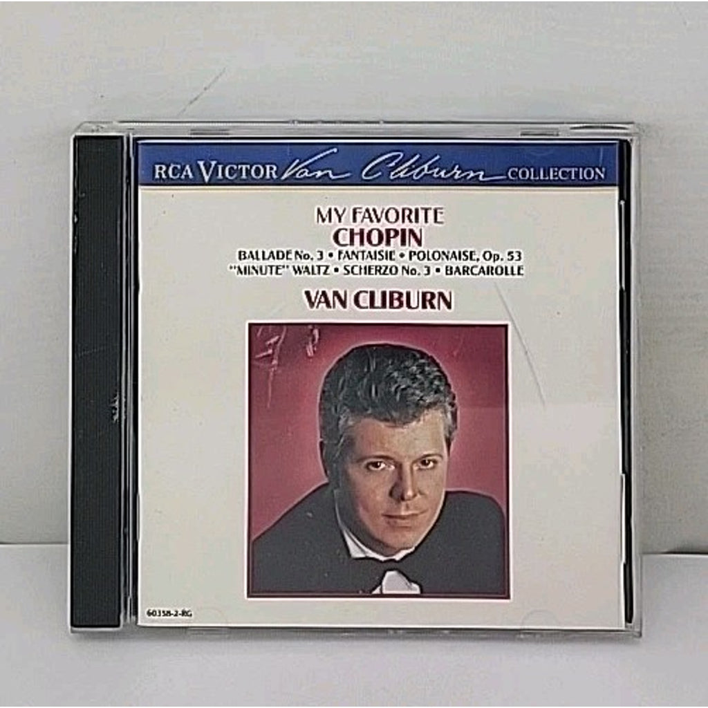 My Favorite Chopin - Music CD - Cliburn, Van - 1990-02-13 - RCA
