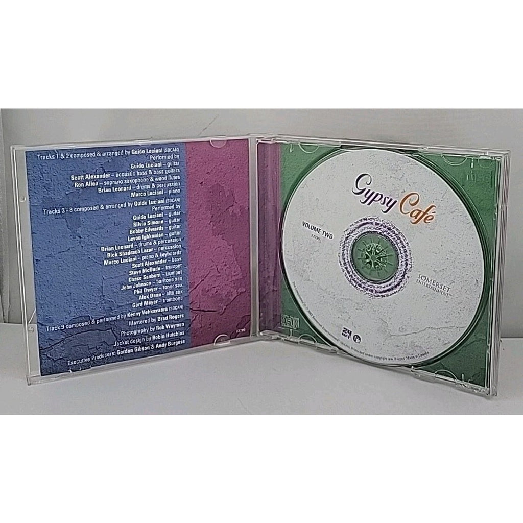 Gypsy Cafe Volume Two Music CD