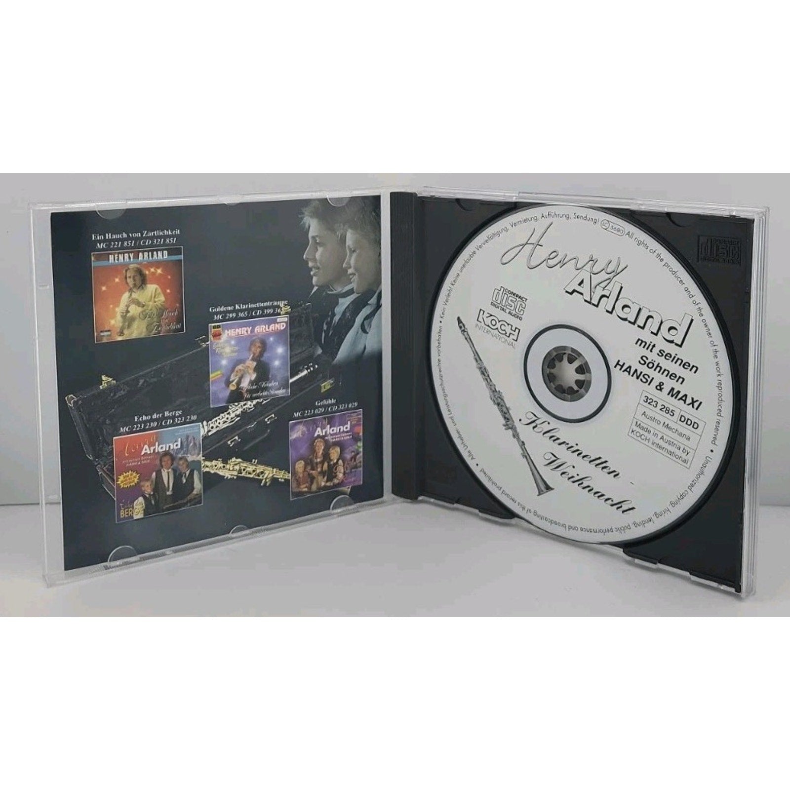Henry Arland - Klarinetten-Weihnacht CD