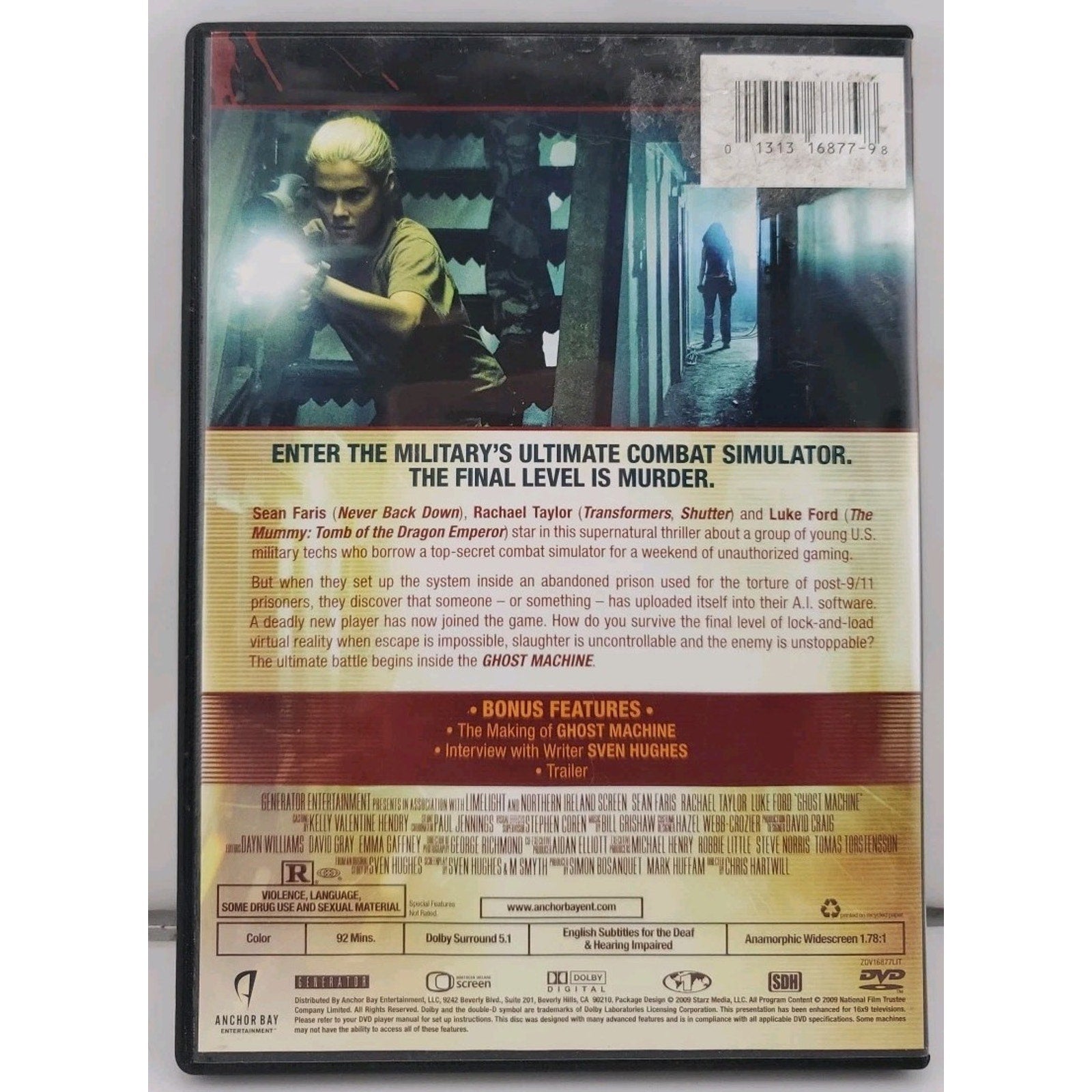 Ghost Machine (DVD, 2009)
