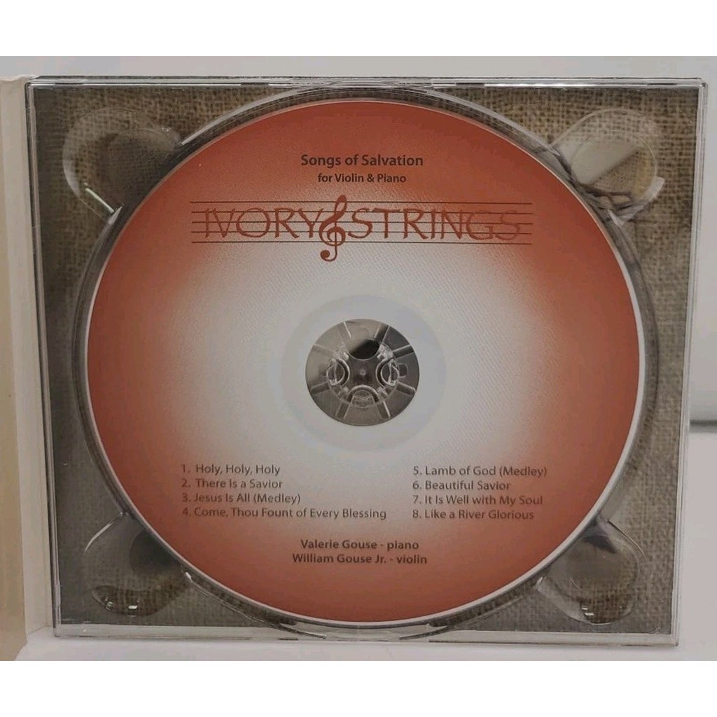 Songs Of Salvation For Violin & Piano Ivory & Strings (CD)
