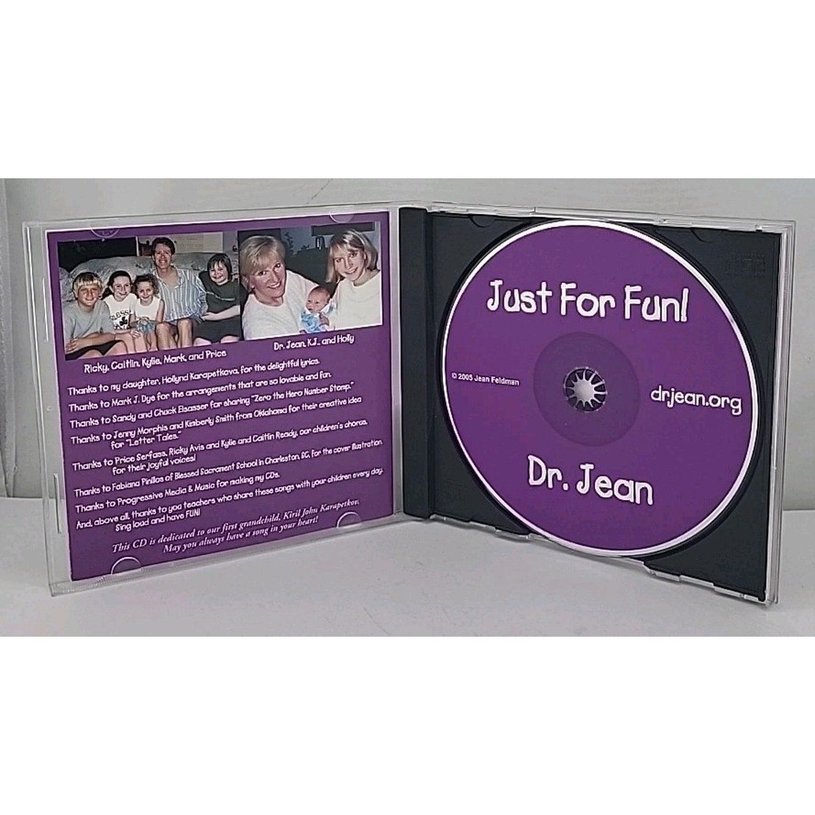 Just for Fun by Dr. Jean (CD, 2007)