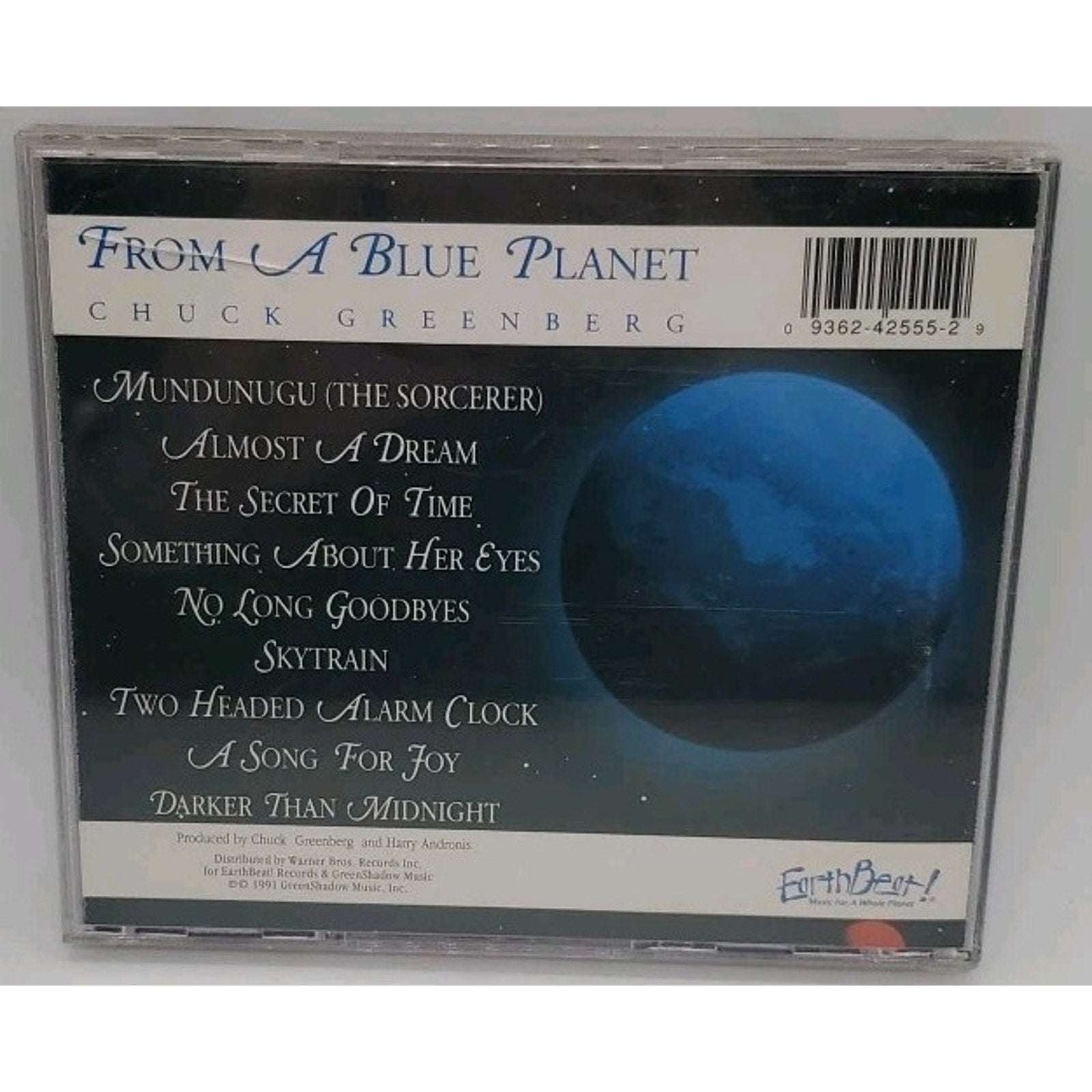 From a Blue Planet by Chuck Greenberg (CD, Jan-1994, EarthBeat)