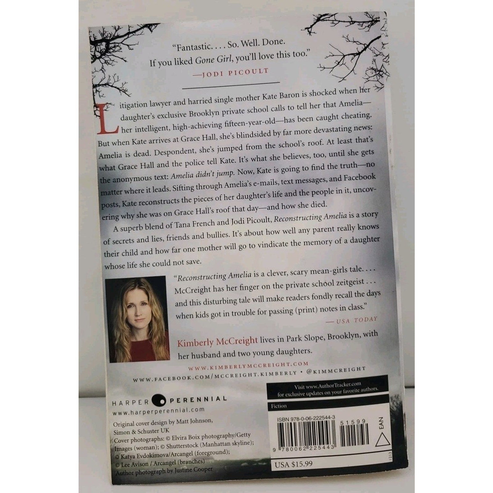 Reconstructing Amelia : A Novel by Kimberly McCreight (2013, Trade Paperback)