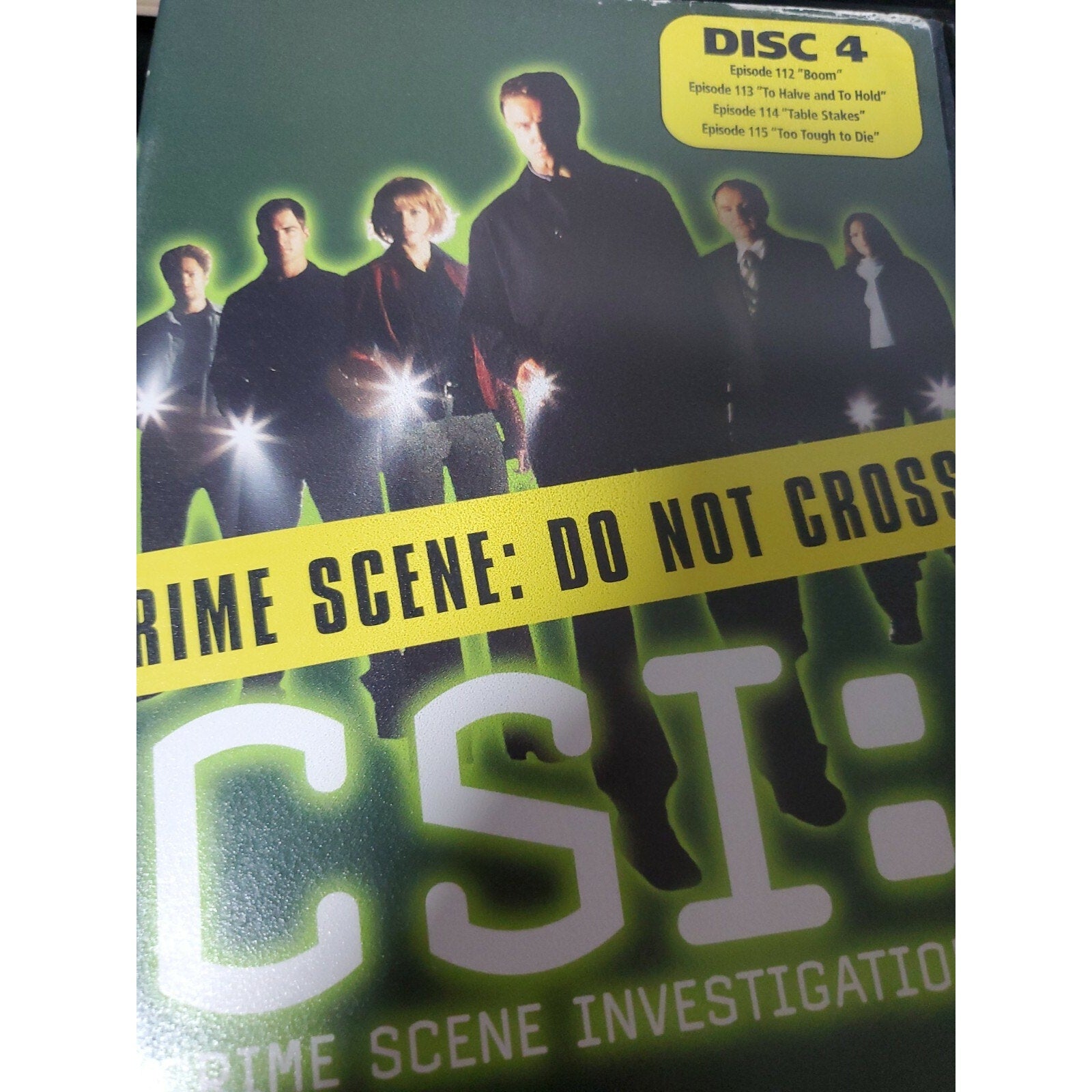 Csi: The First Season Disc 4