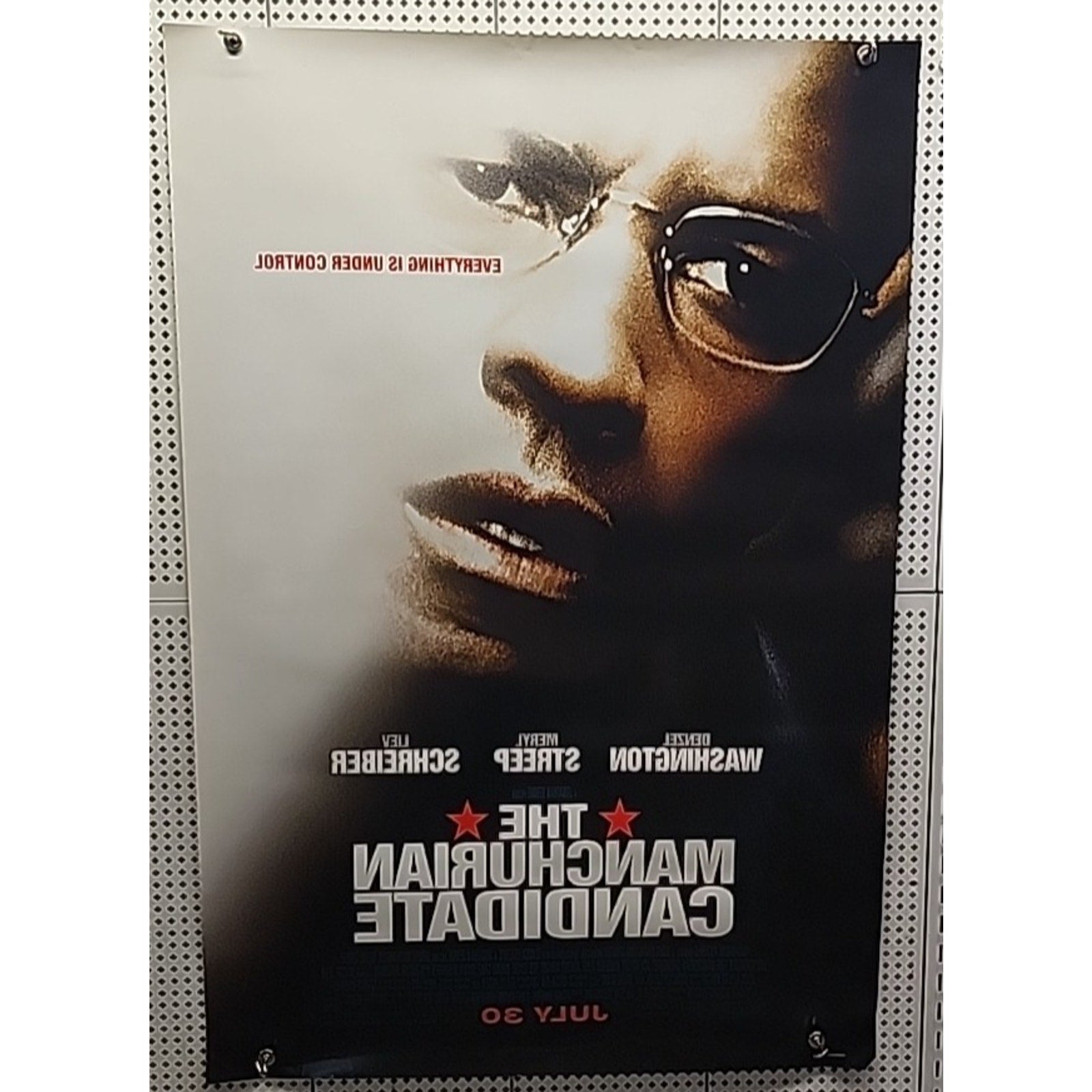 The Manchurian Candidate - Double Sided Original Movie Theatre Poster 27” X 40”