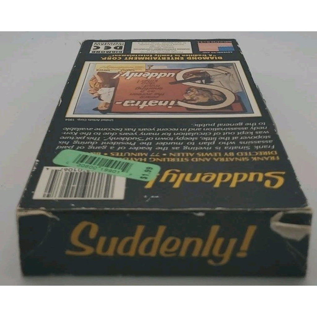 Suddenly! - Frank Sinatra VHS 1993 - Diamond Ent - B&W - D1067