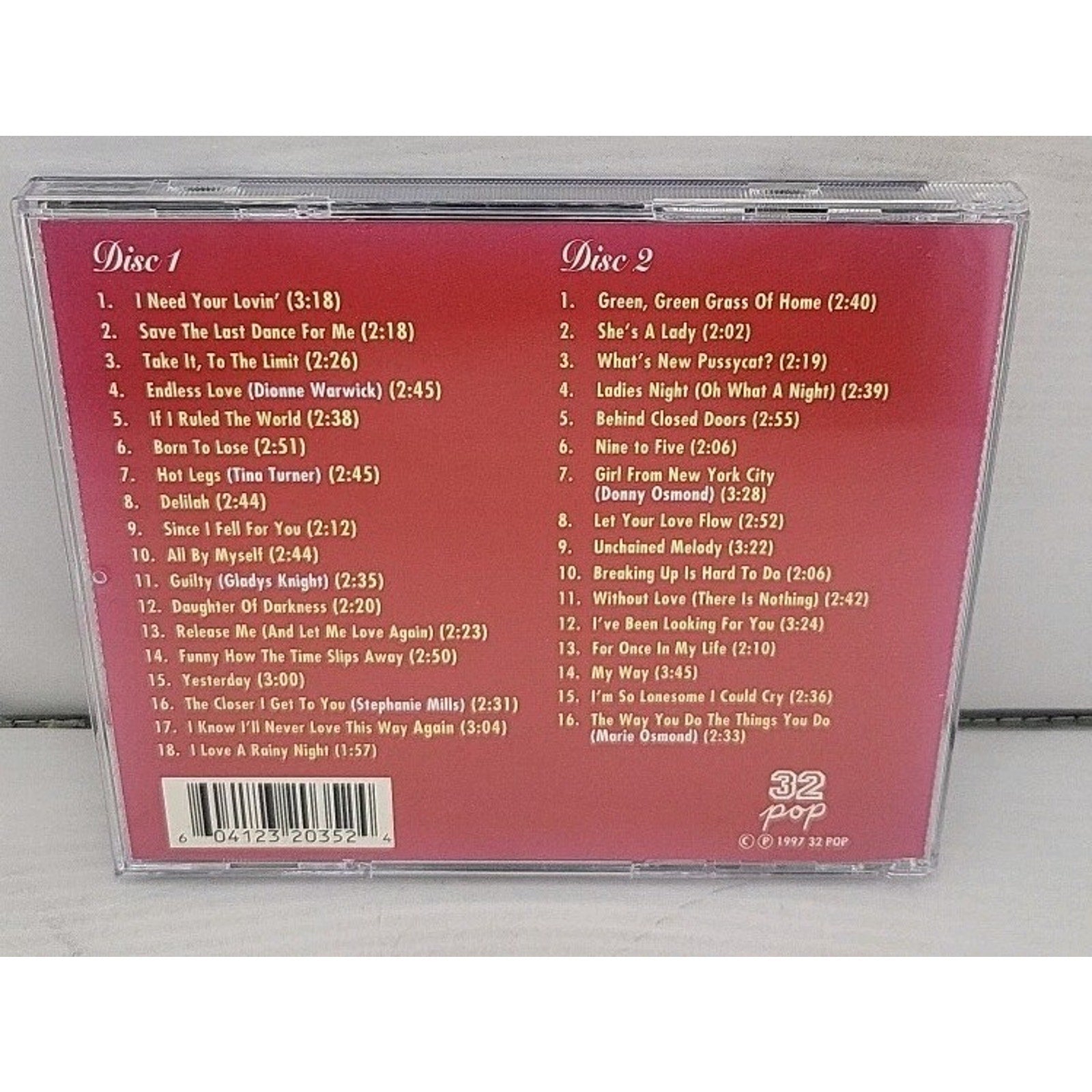 Greatest Performances by Tom Jones (CD, 1998) Disc 1 Only