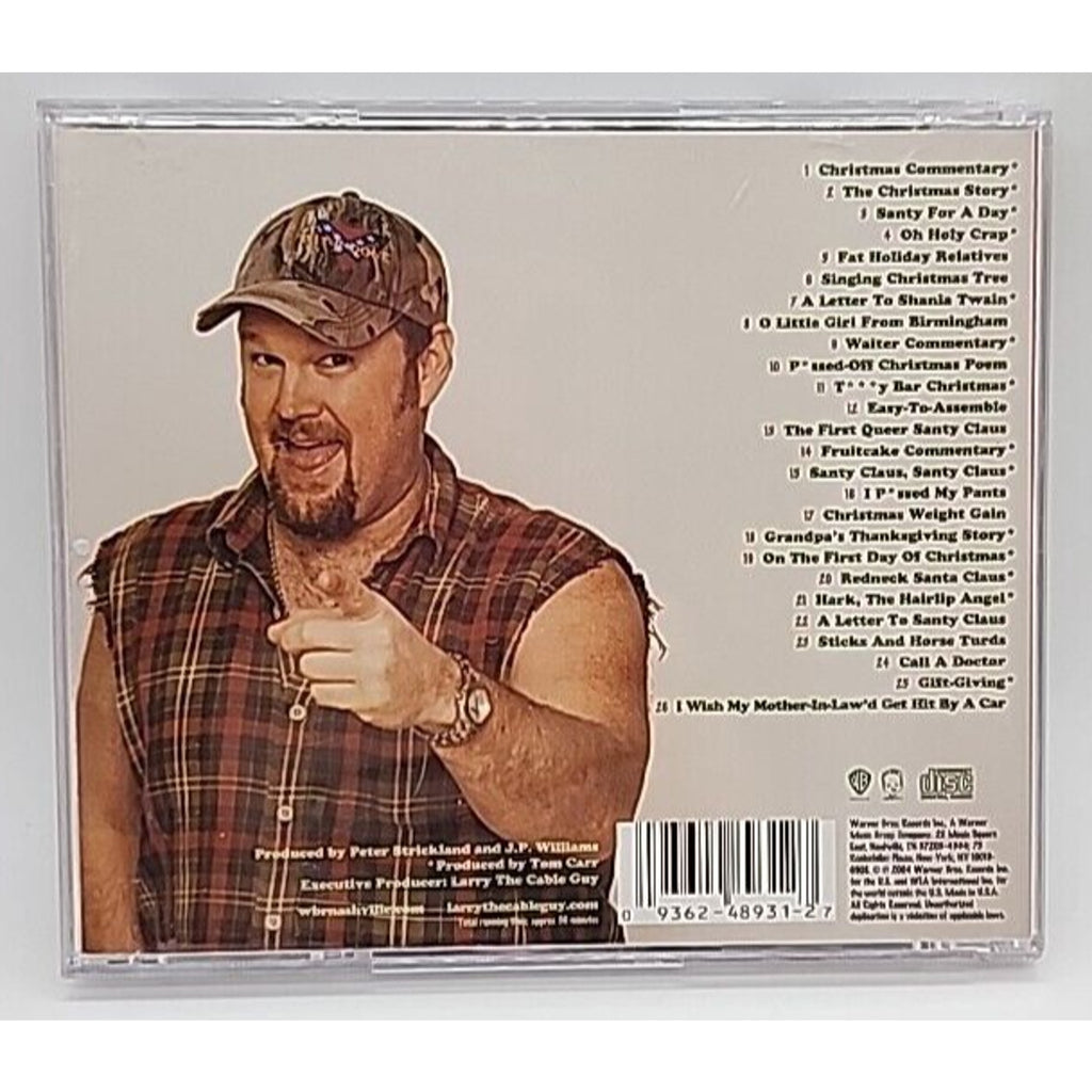 A Very Larry Xmas by Larry the Cable Guy (CD, 2004)