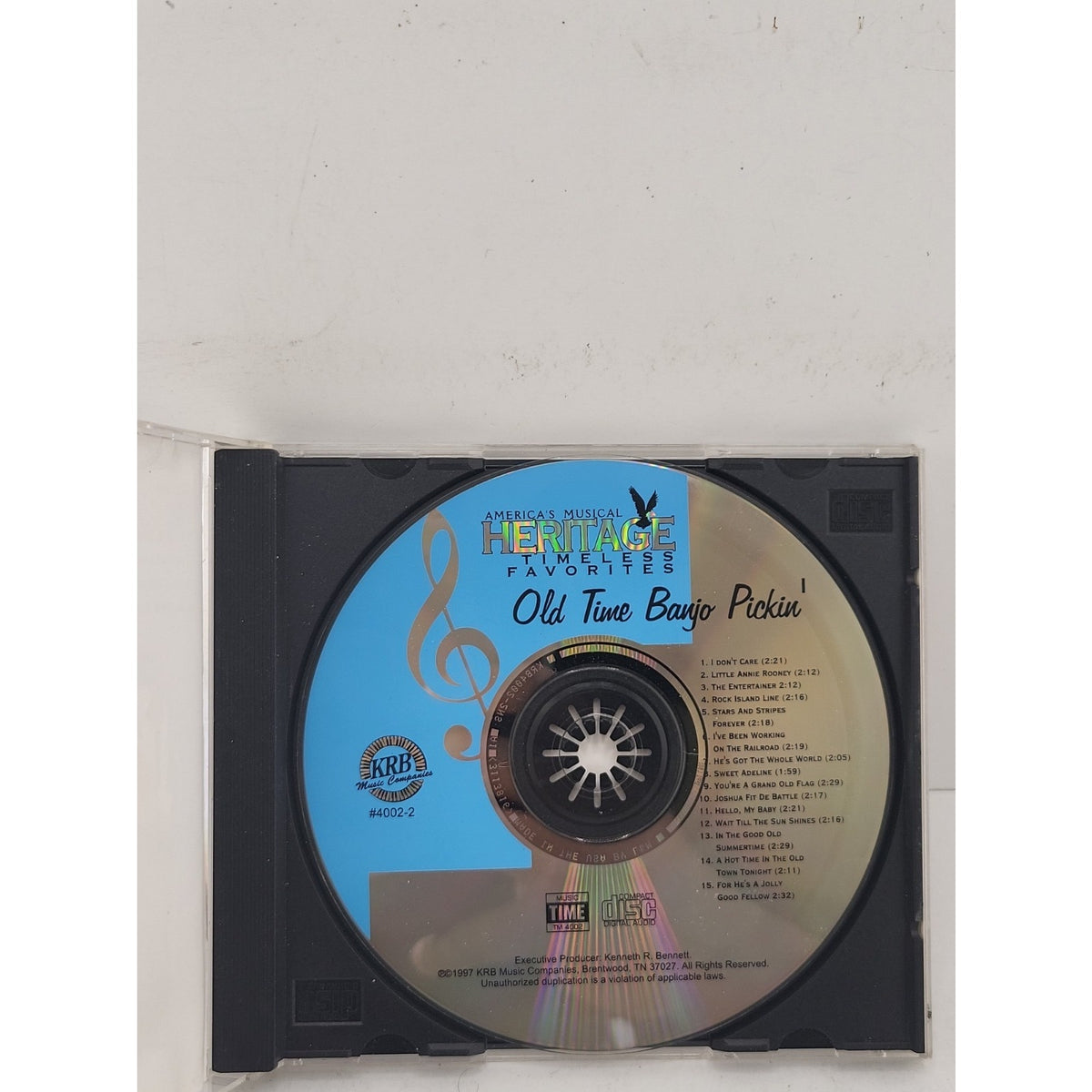 Old Time Banjo Pickin' - Jimmy Brown - 1997 KRB CD