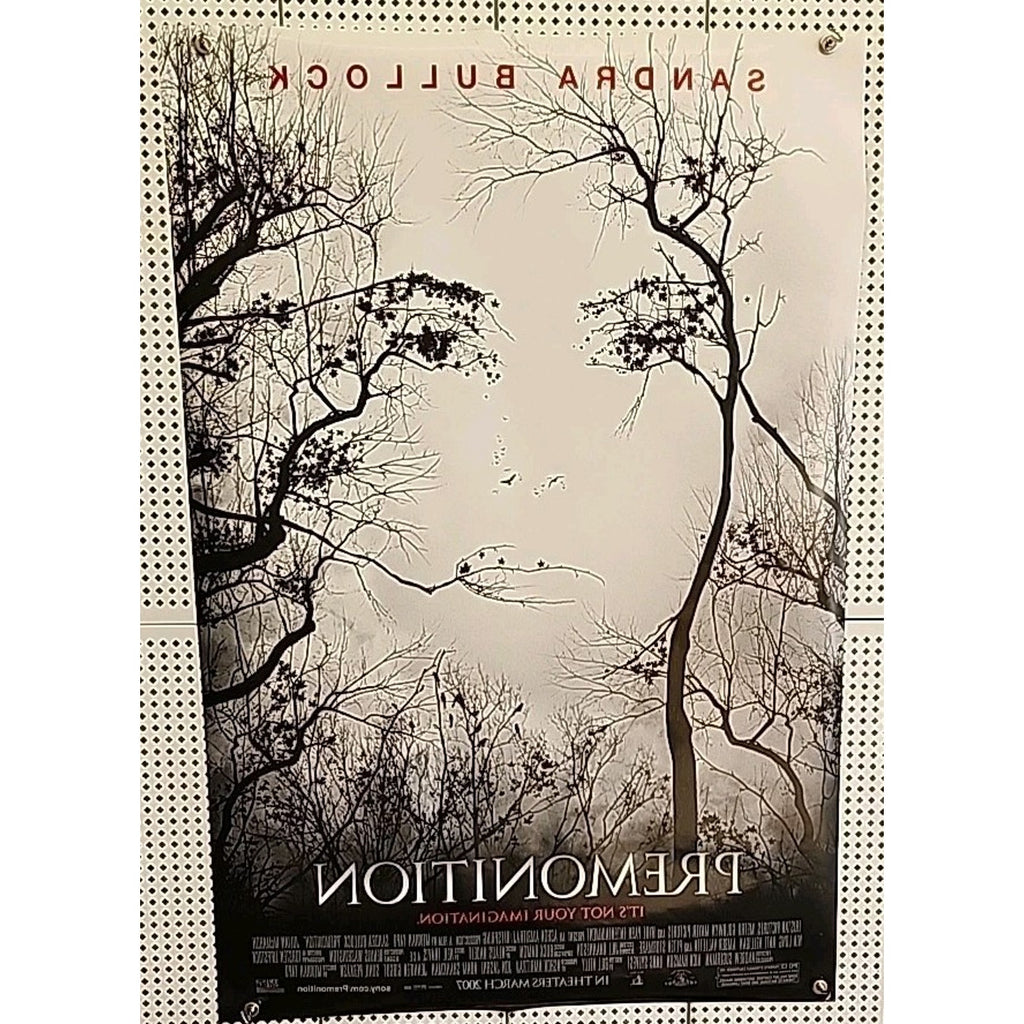 2007 Premonition Original One Sheet Rolled Double Sided Movie Poster 27X40