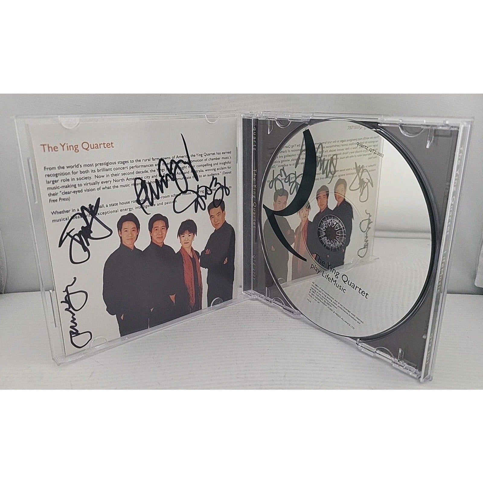 Play Life Music by Ying Quartet (CD, 2005) *Signed*