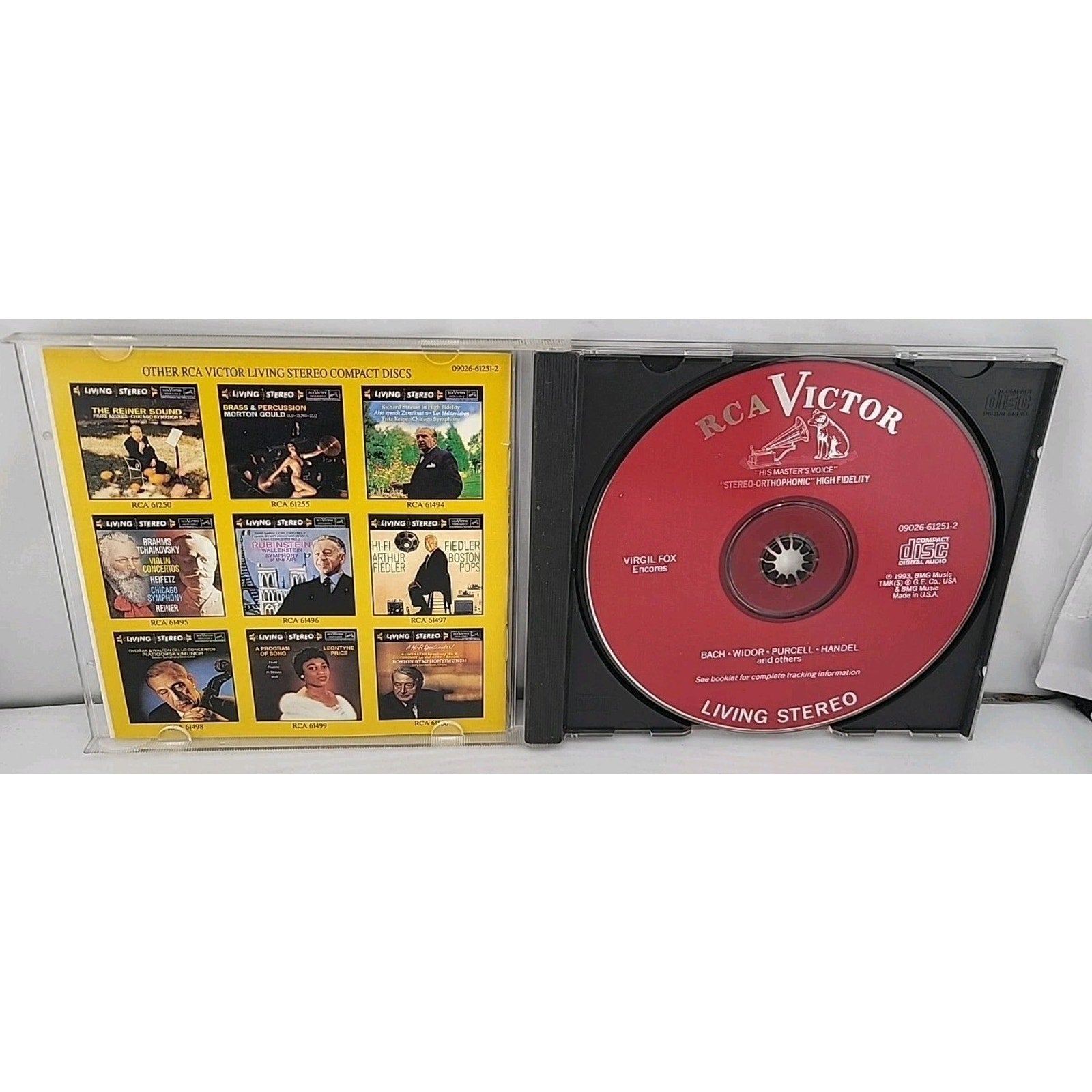 Organ Recital by Fox, Virgil (CD, 1993)