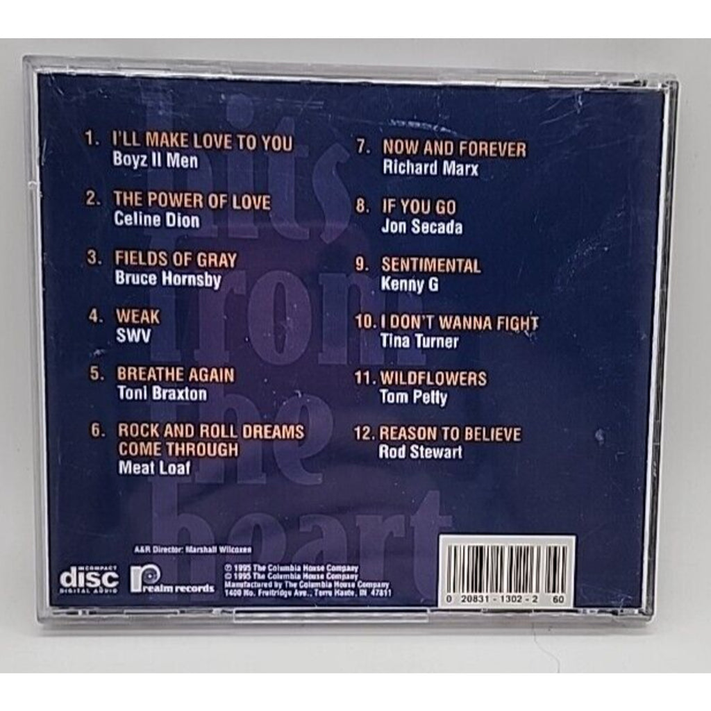 Various Artists : Hits from the Heart (CD)